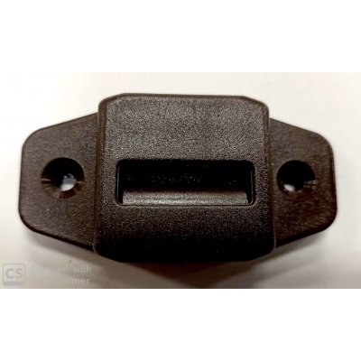 Guidacinghia MARRONE orizzontale con spazzolino