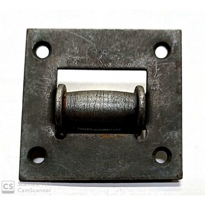 Guidacinghia a rullo in ferro