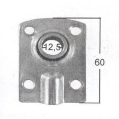 Cuscinetto su sfere ad infilare femmina per rullo tapparelle