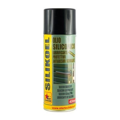 Olio siliconico lubrificante spray 400 ml SILIKOEL STAR TECH