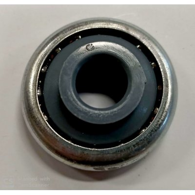 Cuscinetto su sfere tondo mm 40 rullino plastica per tapparelle