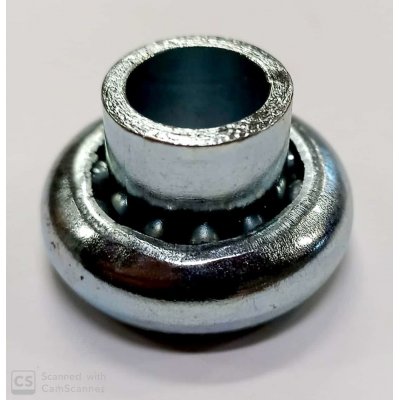 Cuscinetto su sfere tondo mm 30 rullino ferro per tapparelle