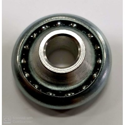 Cuscinetto su sfere tondo mm 42 rullino ferro per tapparelle