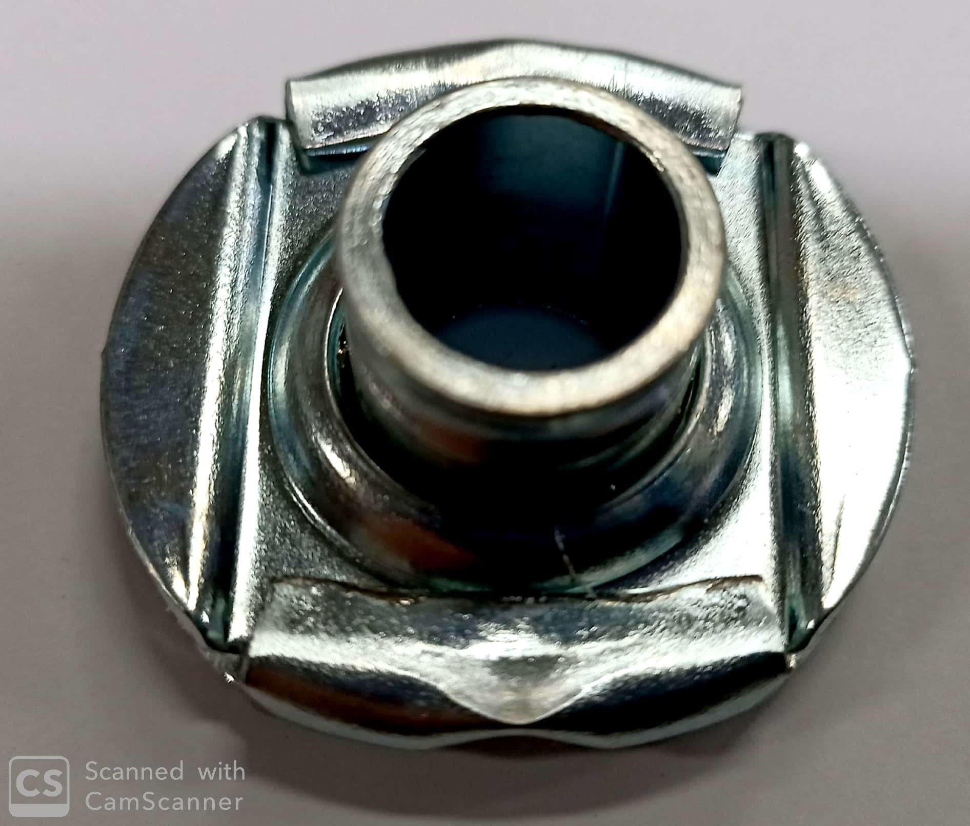 Cuscinetto su sfere ad infilare tondo tipo decentrato per tapparelle