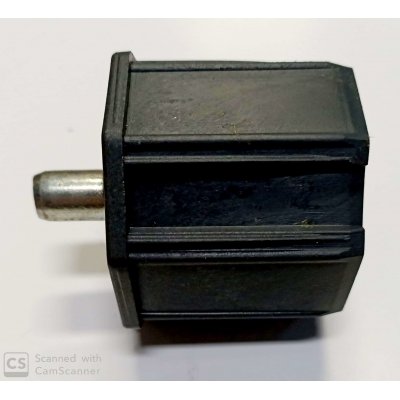 Calotta ottagonale con perno mm 12 in PVC