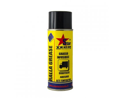 Grasso grafitato adesivo alte temperature spray 400 ml RALLA GREASE