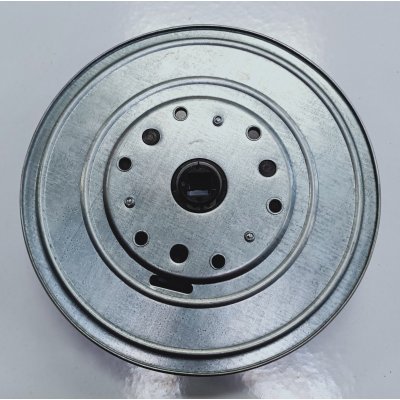 Puleggia con riduttore 1:2 per foro quadro mm 13