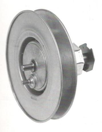 Puleggia con riduttore 1:2,66  e calotta ottagonale d. 200 mm