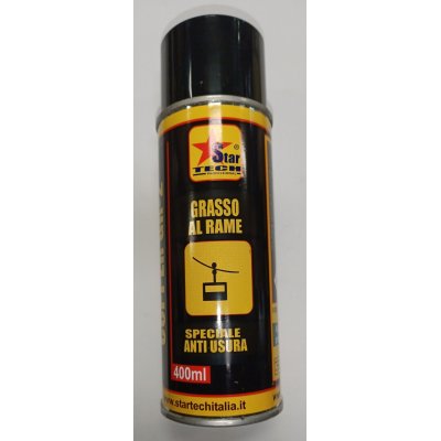 Grasso al rame additivato antiusura spray 400 ml COPPER GR-2