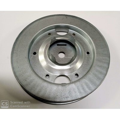 Puleggia in metallo per palo legno d. 200 mm