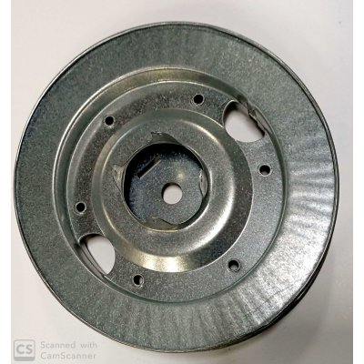 Puleggia in metallo per palo legno d. 220 mm