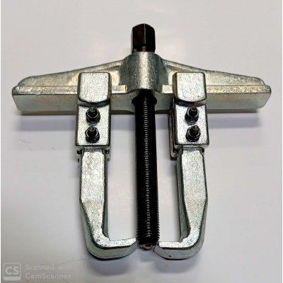 Estrattore a 2 griffe mm 130 per esterni e per interni in acciaio forgiato