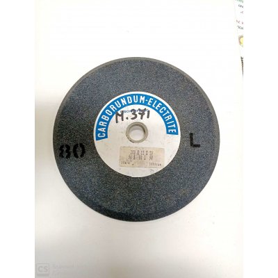 Mola abrasiva a smusso mm 200 x 12 foro 20 al corindone grana 80