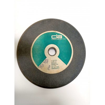 Mola abrasiva a smusso mm 250 x 10 foro 25 al corindone grana 80