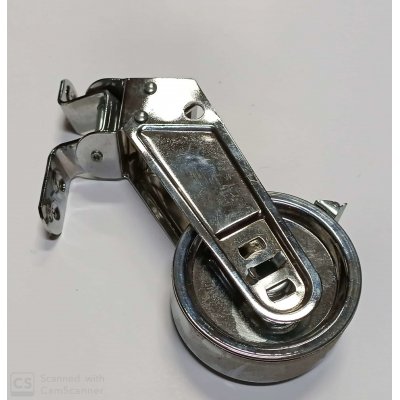 Avvolgitore a bandiera da mt 8 in ferro cromato per cintino tapparelle