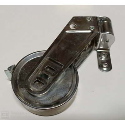 Avvolgitore a bandiera da mt 8 in ferro cromato per cintino tapparelle