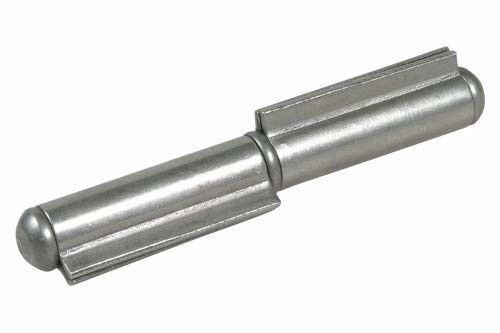 Cerniera a tappo da saldare mm 100 a 2 ali con perno fisso