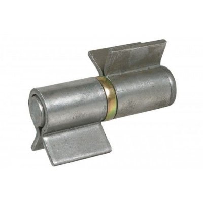 Cerniera per cancelli a 2 ali aperte mm 90 con rondella in ottone