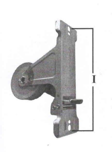 Avvolgitore mod. MINI mt 4 per tapparelle da interno interasse fori 125 mm