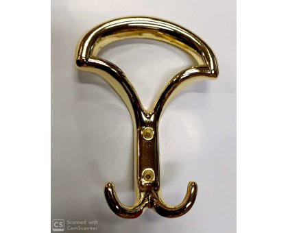 Appendiabito art 1080 in metallo finitura oro lucido