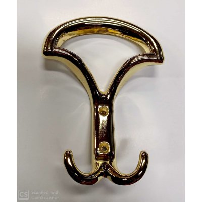 Appendiabito art 1080 in metallo finitura oro lucido