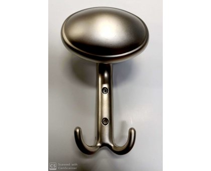 Appendiabito art 1040 in metallo finitura nichel opaco