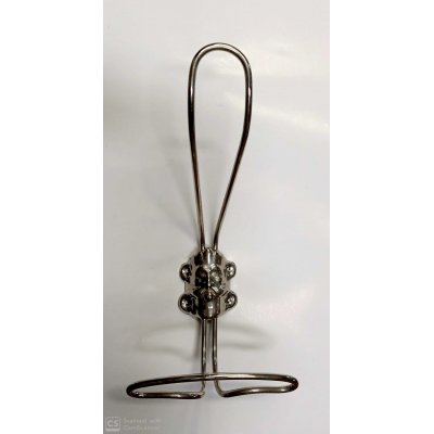 Appendiabito MASCHERONE mm 230 in filo di acciaio nichelato