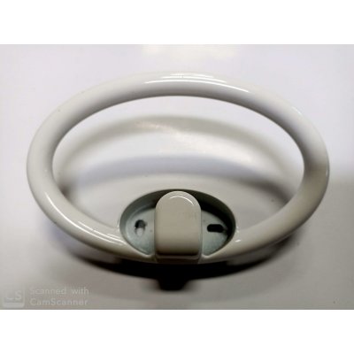 Appendiabito KEPLERO in metallo laccato banco