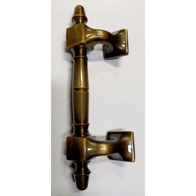 Maniglione modello LUIGI XIV in ottone bronzato sfumato