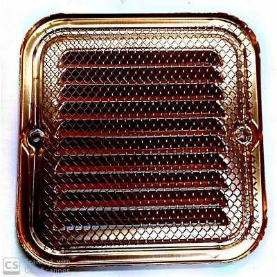 Griglia aerazione in rame con fori mm 140 x 140