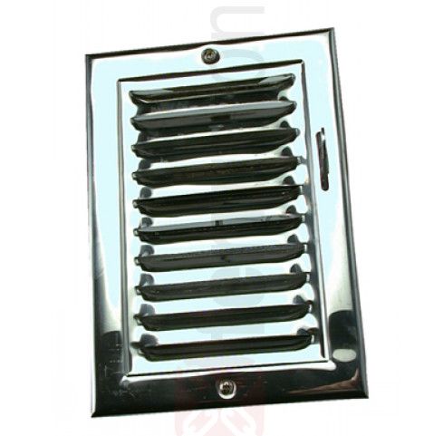 Portine Ventilazione Inox con tapparella 120x190 mm