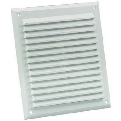 Griglia aerazione rettangolare cm 23 x 20 in plastica bianca