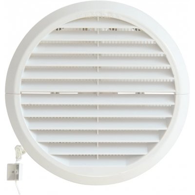 Griglia aerazione tonda in plastica pieghevole diametro 170 mm