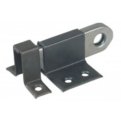 Cricchetto per sopraluci mm 30 con cavallotto in acciaio brunito