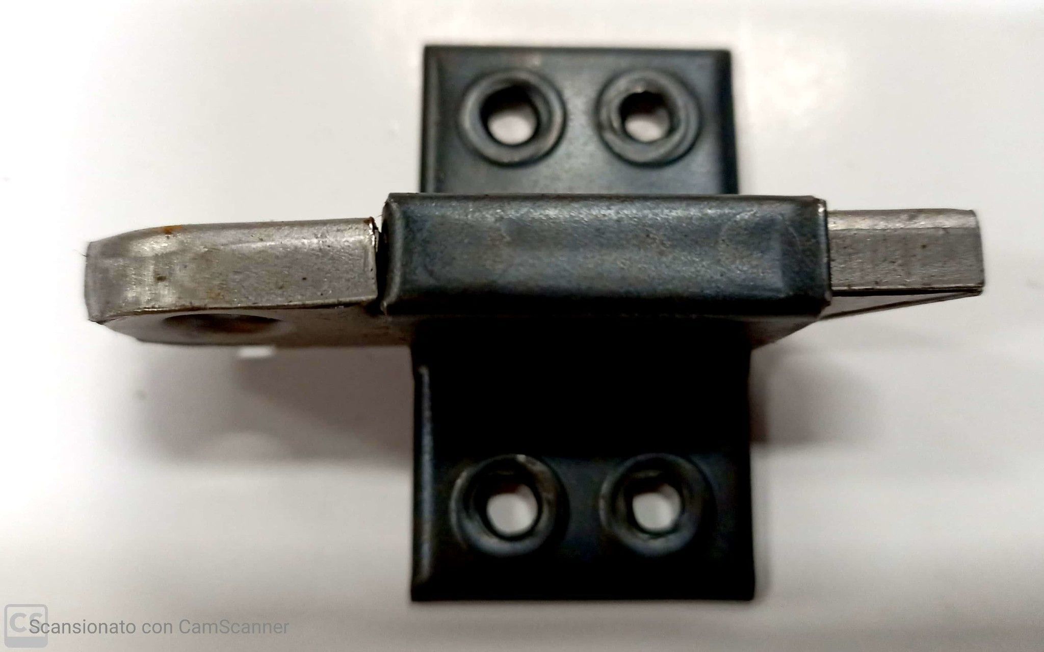 Cricchetto per sopraluci mm 30 con cavallotto in acciaio brunito