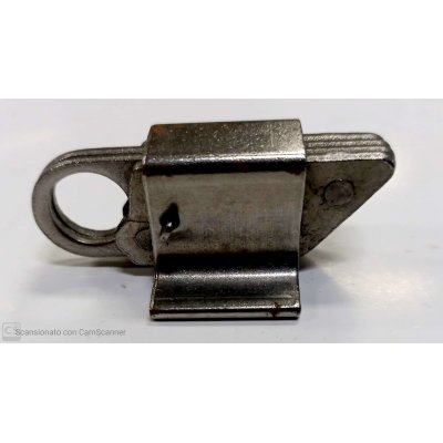 Cricchetto per sopraluci PICCOLO a saldare in acciaio senza incontro