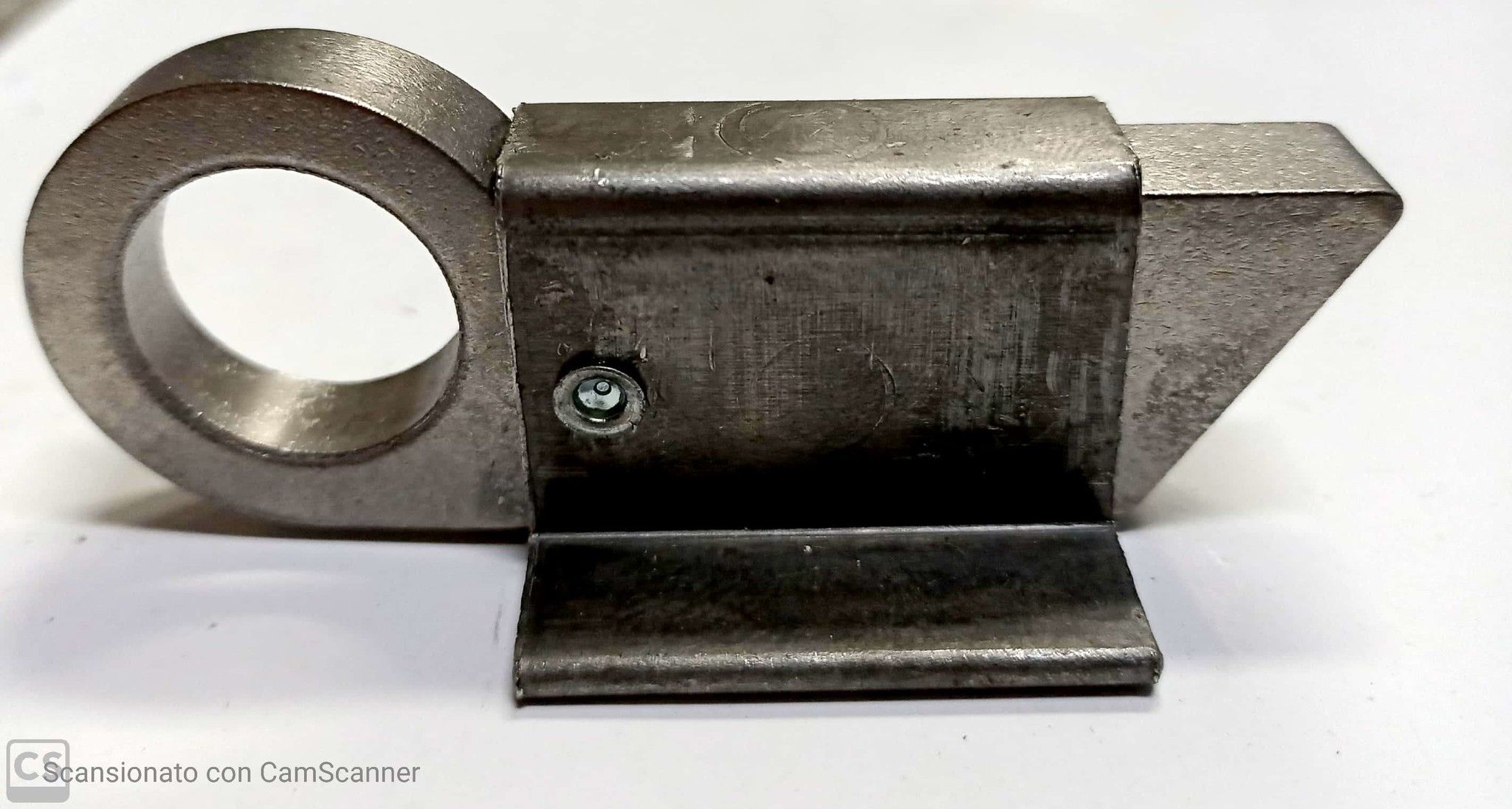 Cricchetto per sopraluci GRANDE a saldare in acciaio senza incontro