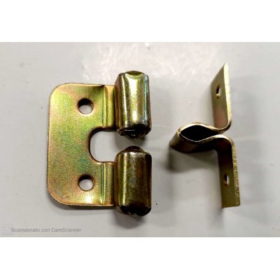 Cricchetto a 2 sfere in ferro tropicalizzato