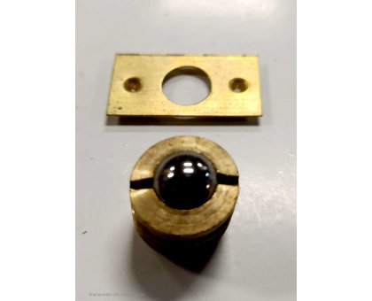 Cricchetto a sfera a vite diametro mm 15 in ottone