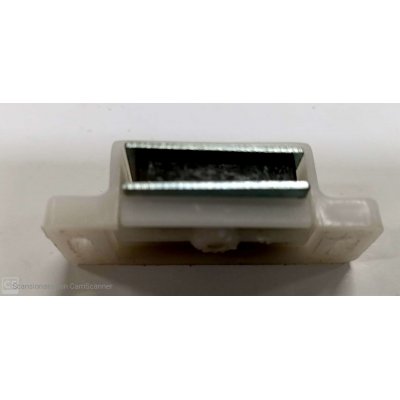 Cricchetto magnetico da applicare BIANCO con contropiastra