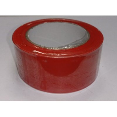 Nastro segnaletico adesivo Rosso mm 50 x mt 33