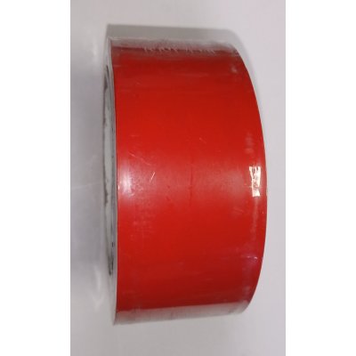 Nastro segnaletico adesivo Rosso mm 50 x mt 33
