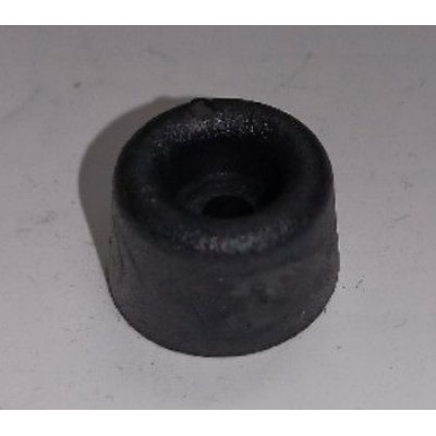 Paracolpo mm 19 x 13 troncoconico in PVC con foro centrale