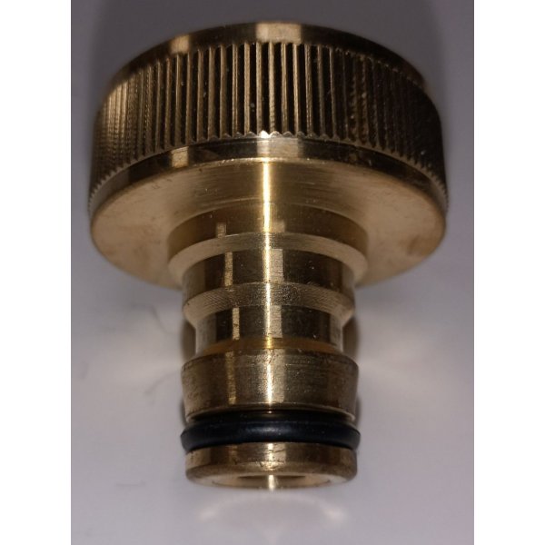 Presa per rubinetto in ottone F  1' ad innesto rapido