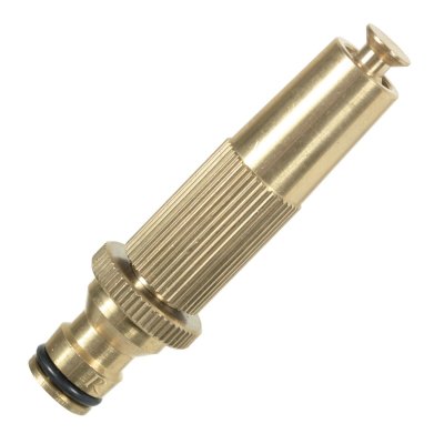 Lancia irrigazione in ottone a getto regolabile con innesto rapido