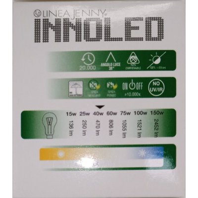 Lampada dicroica LED attacco G4 6w glass