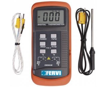 Misuratore di temperatura digitale portatile FERVI T063