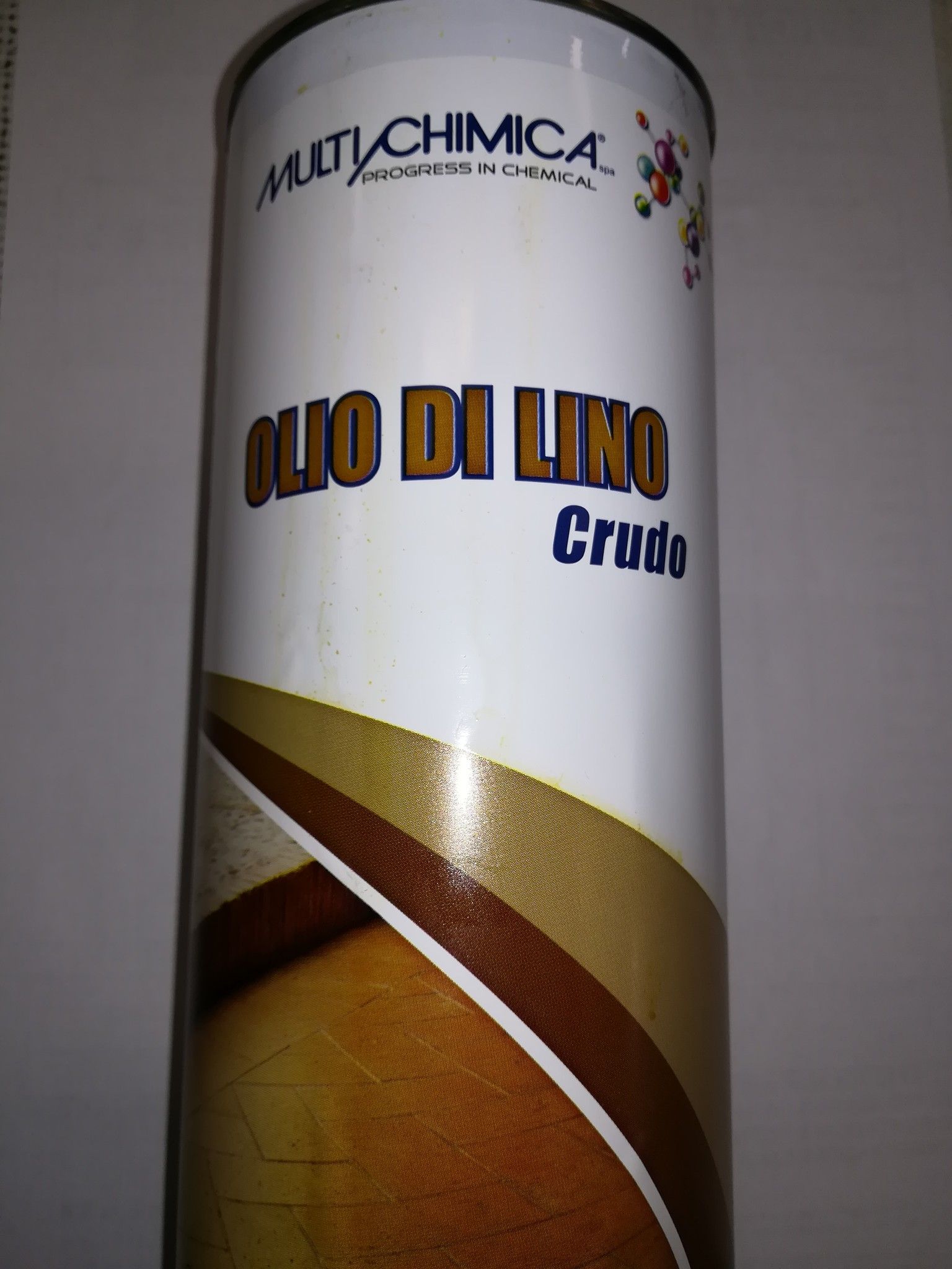 Olio di lino crudo lt 1,0, Prodotti Tecnici Olii