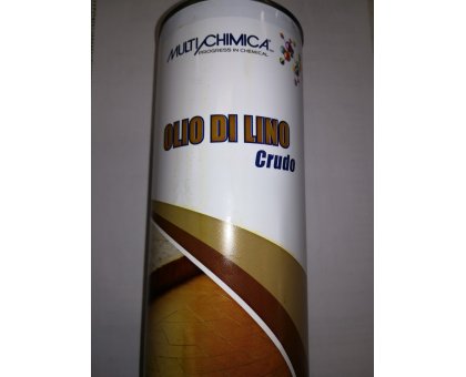 Olio di lino crudo lt 1,0