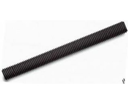 Barra filettata WHITWORTH 7/16' pollice lunghezza mm 1000 in ferro grezzo